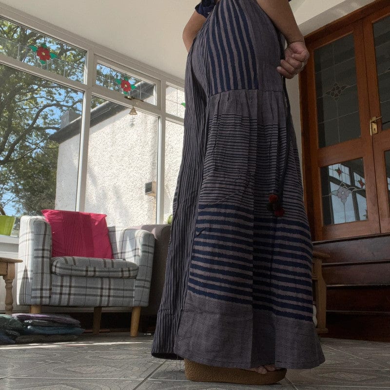 Baggy Flared Palazzo Wide Leg Trousers Rose Navy Blue Womens Flare Harem Pants