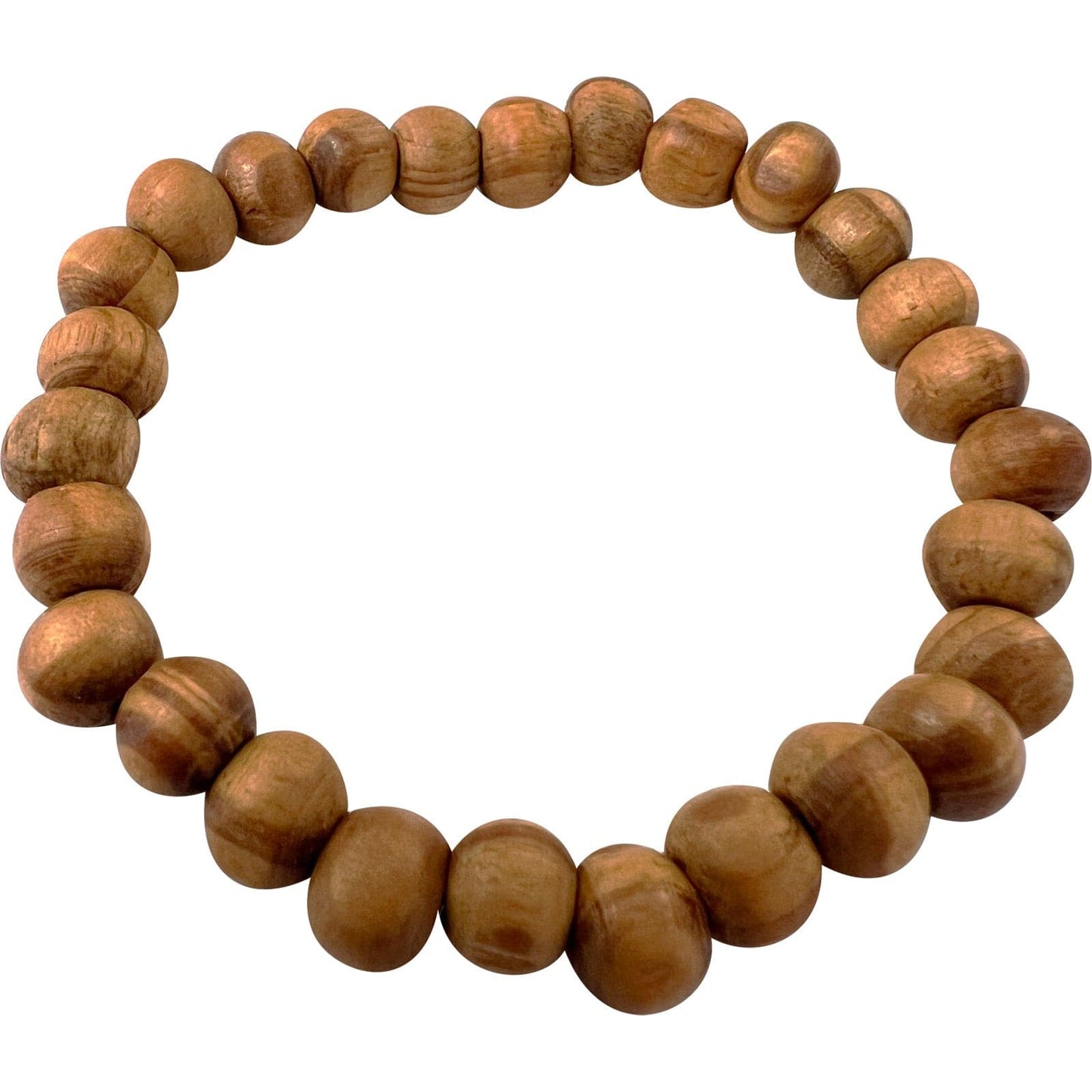 Beaded Wood Bracelet Wristband Mens Womens Girls Boys Wooden Handmade Jewellery