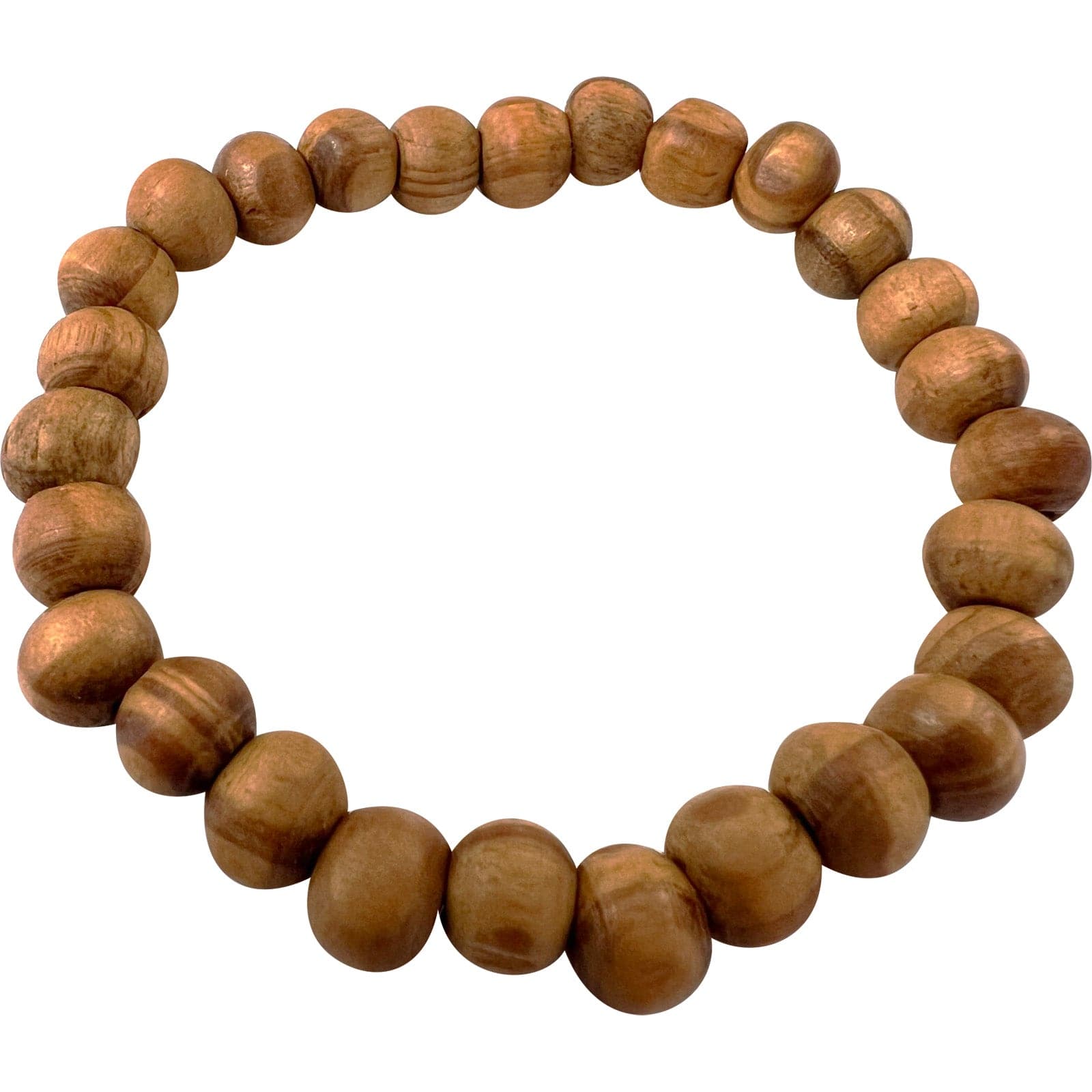 Beaded Wood Bracelet Wristband Mens Womens Girls Boys Wooden Handmade Jewellery
