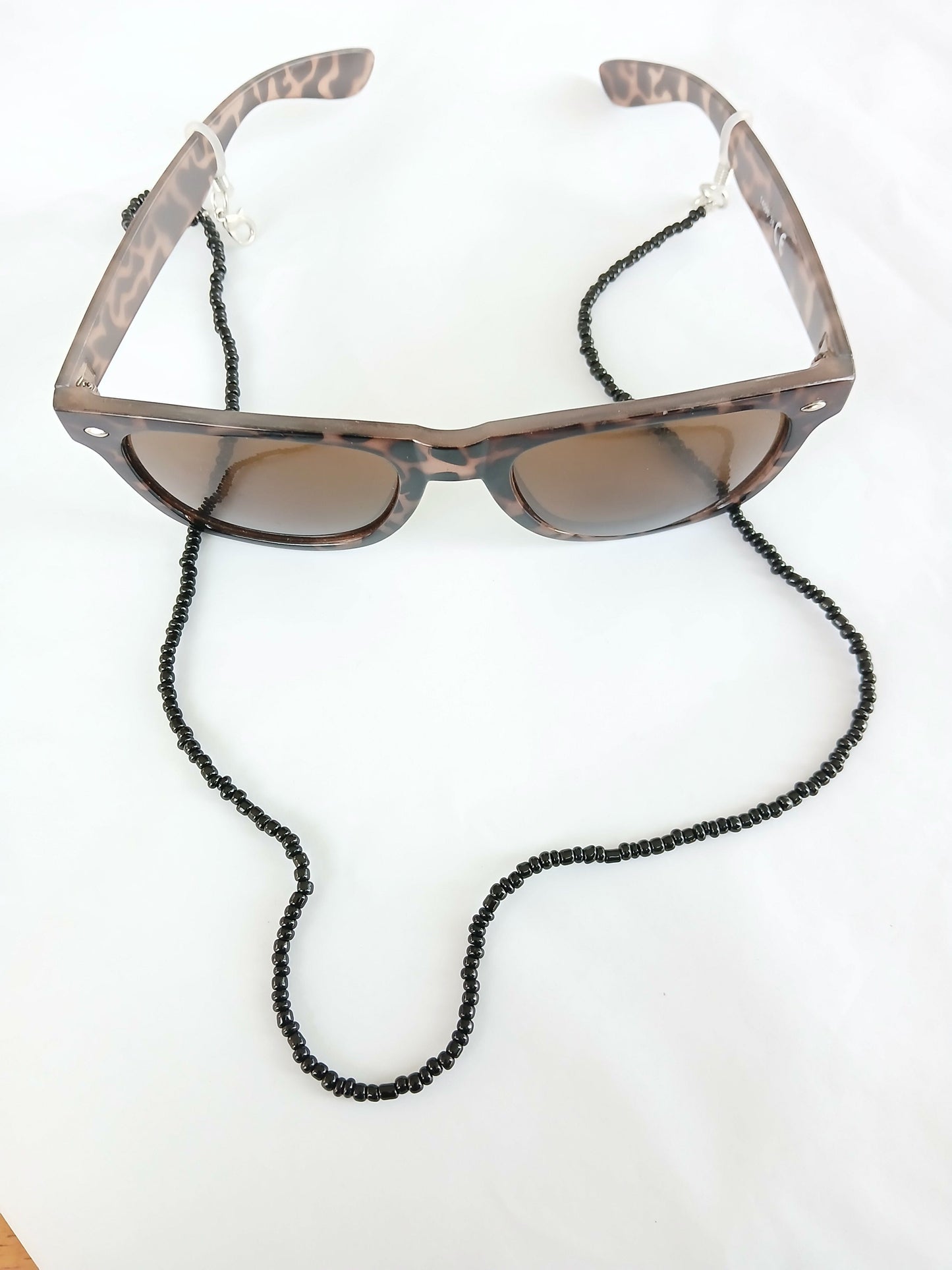 Black beads chain for glasses sunglasses strap glasses accessories