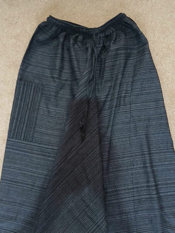 Black Grey Thai Harem Sarouel Pants Genie Aladdin Baggy Ali Baba Summer Trousers