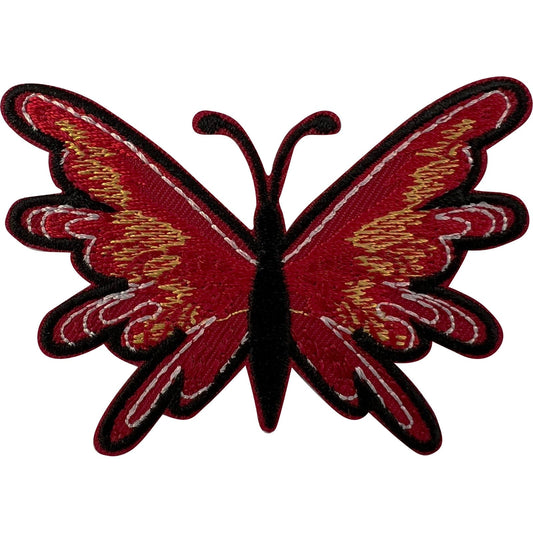 Butterfly Patch Iron Sew On Clothing Bag Jacket Embroidered Badge Transfer Motif