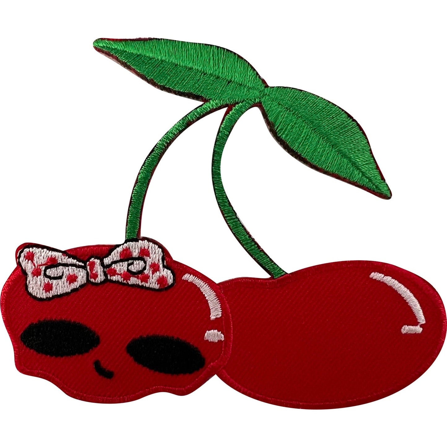 Cherry Skull Patch Iron Sew On Jeans Jumper Coat Dress Skirt Embroidered Badge