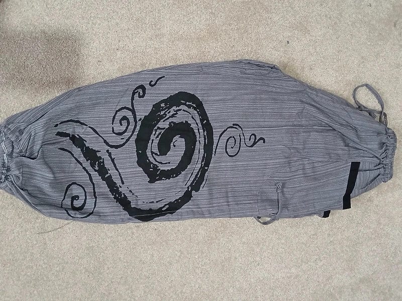 Grey Harem Pants Wide Leg Baggy Trousers Holiday Sun Travel Mens Womens One Size