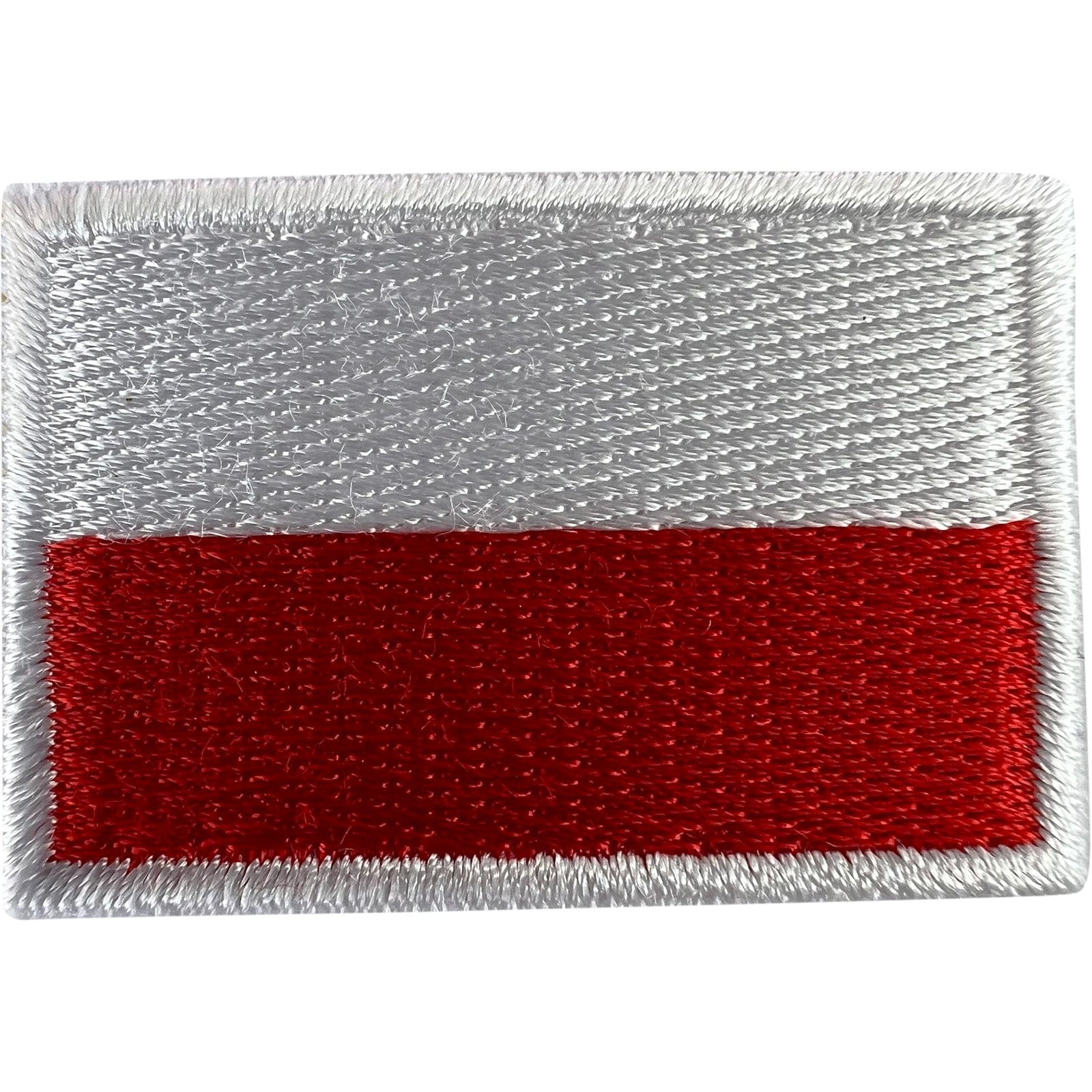 Mini Poland Flag Patch Iron Sew On Clothes Bag Hat Small Polish Embroidery Badge
