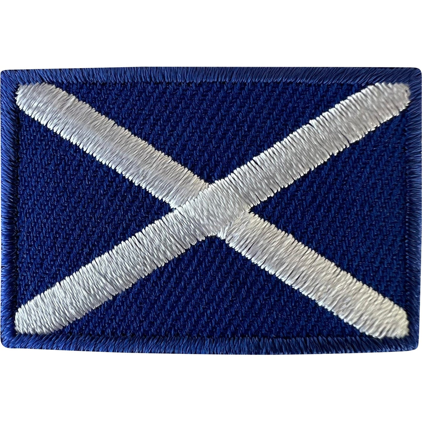 Mini Scotland Flag Patch Iron Sew On Rugby Football Shirt Small Embroidery Badge