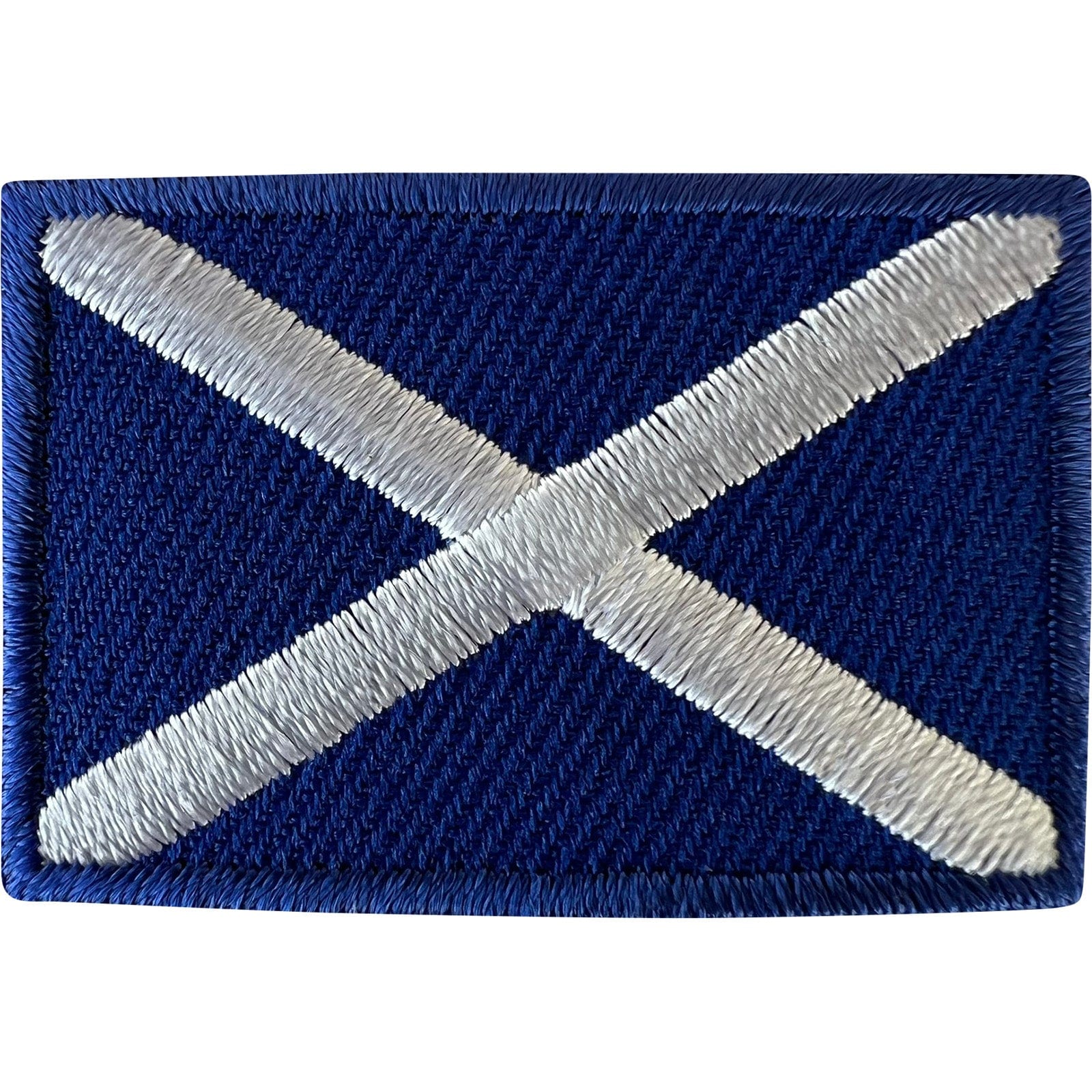 Mini Scotland Flag Patch Iron Sew On Rugby Football Shirt Small Embroidery Badge