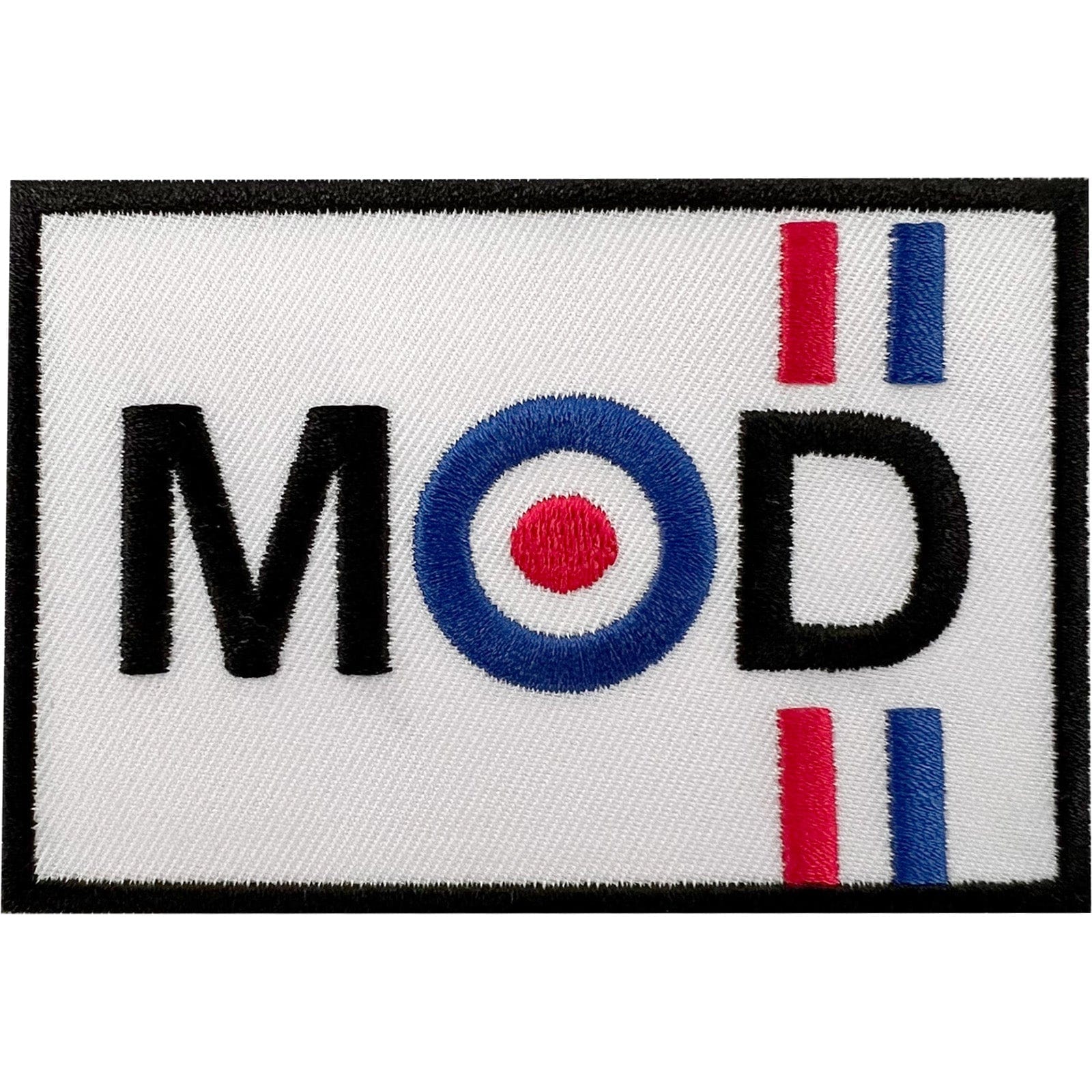 MOD Patch Iron Sew On Jacket Coat Scooter Moped Motorcycle Bag Embroid