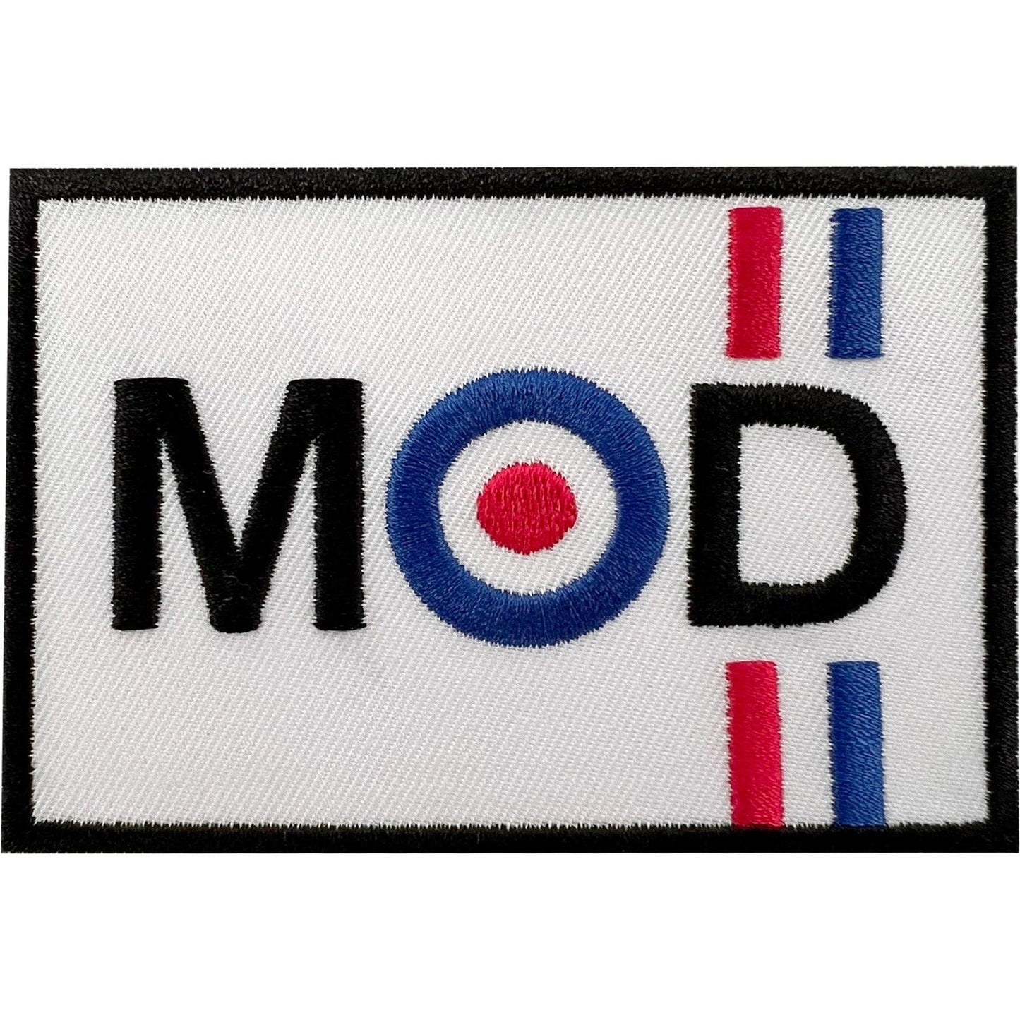 MOD Patch Iron Sew On Jacket Coat Scooter Moped Motorcycle Bag Embroidered Badge