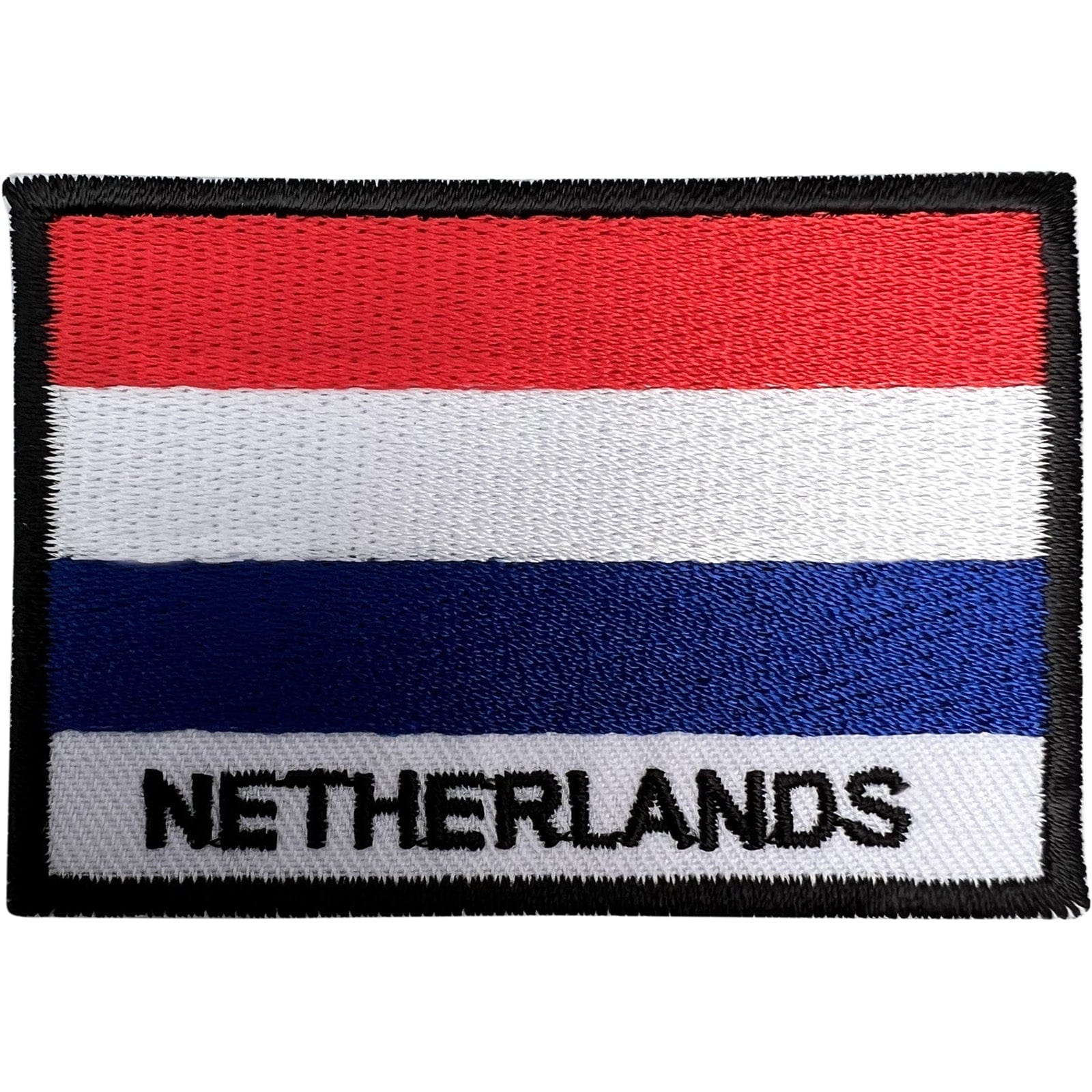 Netherlands Flag Patch Iron Sew On Clothes Bag Embroidered Badge Dutch Holland