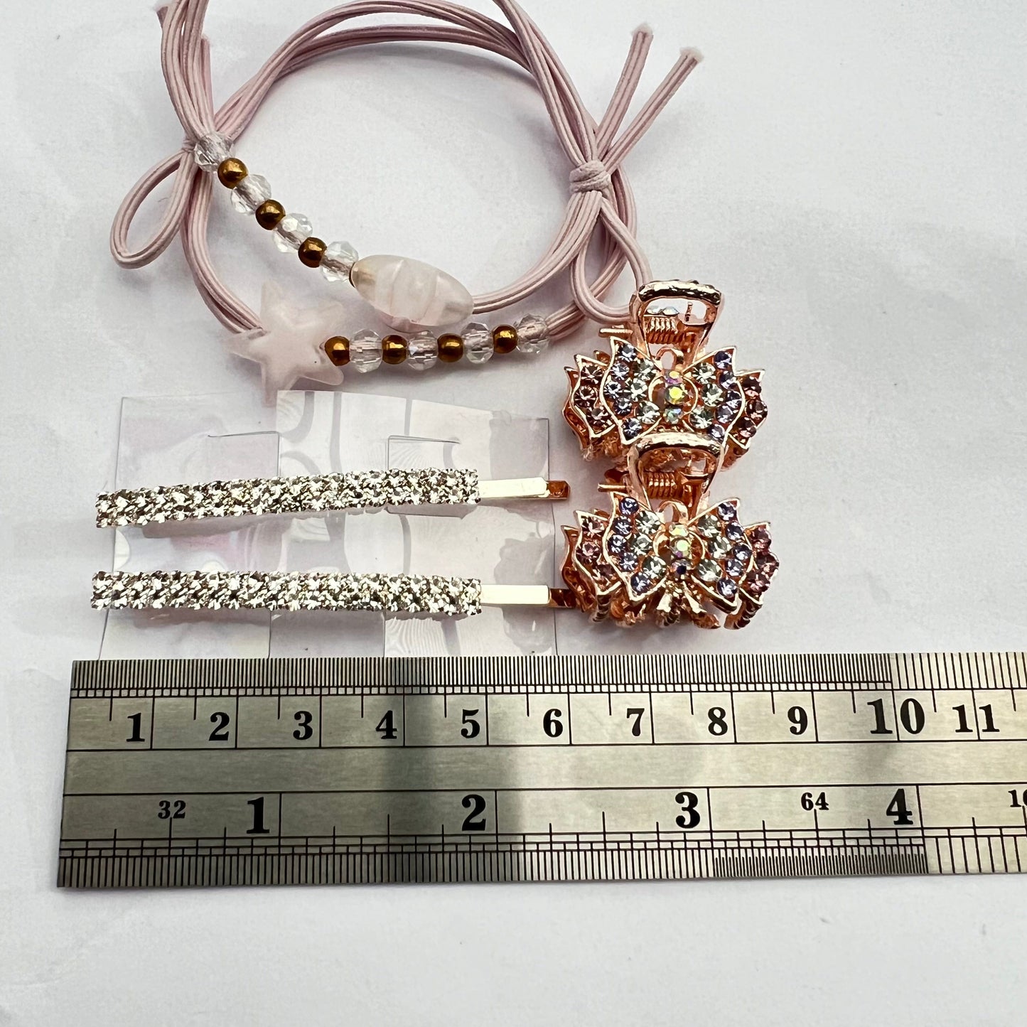 Set of Hair Accessories Hairbands Small Crystals Hair Claw Hair Clip