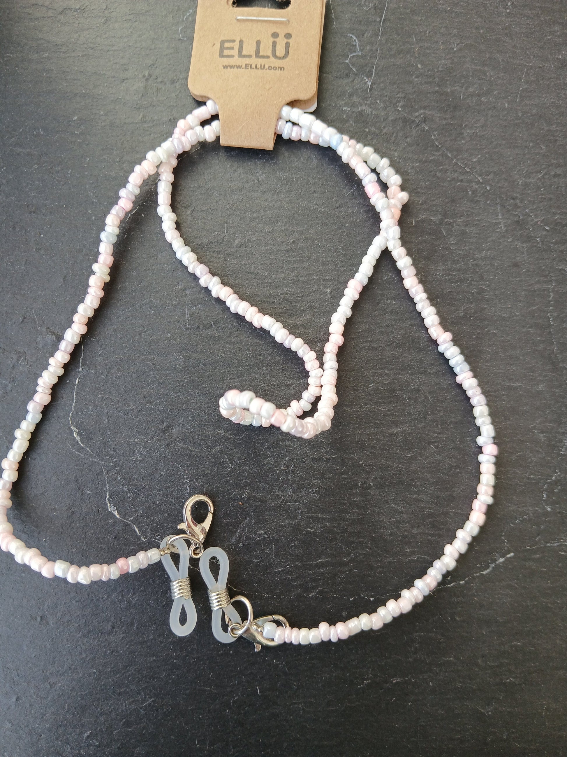 Sunglasses strap Pastel colour beads glasses chain accessories
