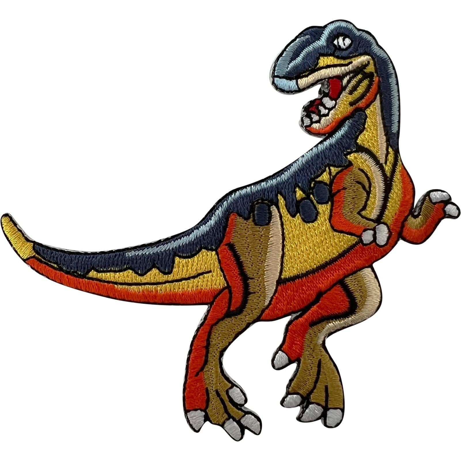 T Rex Dinosaur Patch Iron Sew On Clothing Shirt Bag Jacket Cap Embroidered Badge