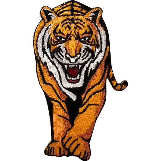 Tiger Embroidered Patch Iron Sew On Crafts Embroidery Applique Motif Decal Badge