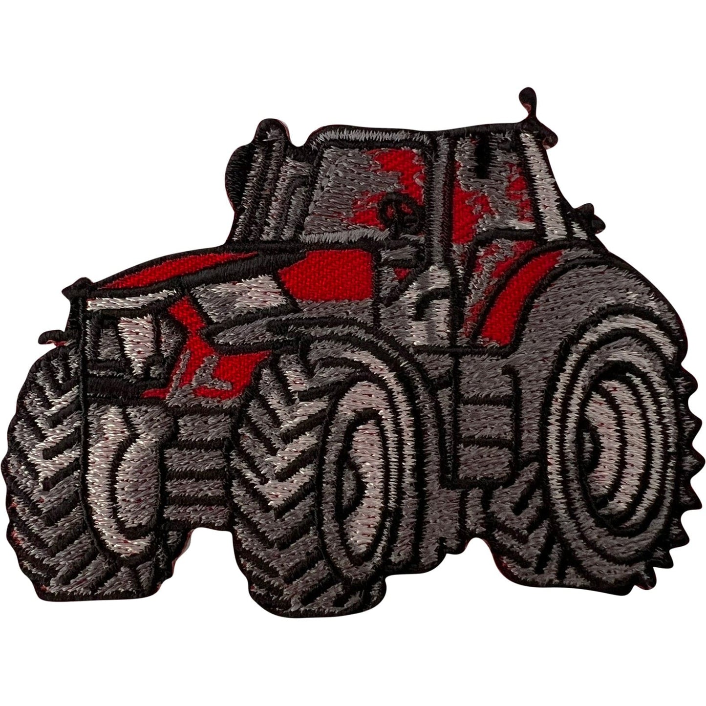 Tractor Patch Embroidered Badge Iron Sew On T Shirt Jeans Bag Embroidery Motif