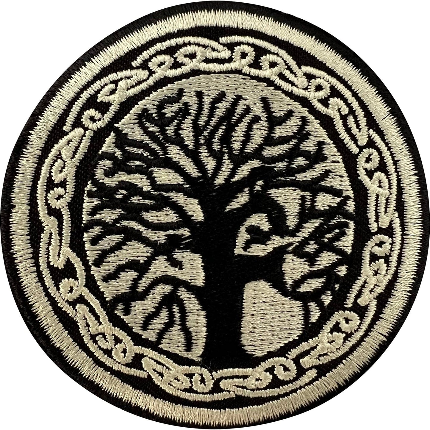 Tree Of Life Patch Iron Sew On Denim Jeans Jacket Clothing Bag Embroidered Badge