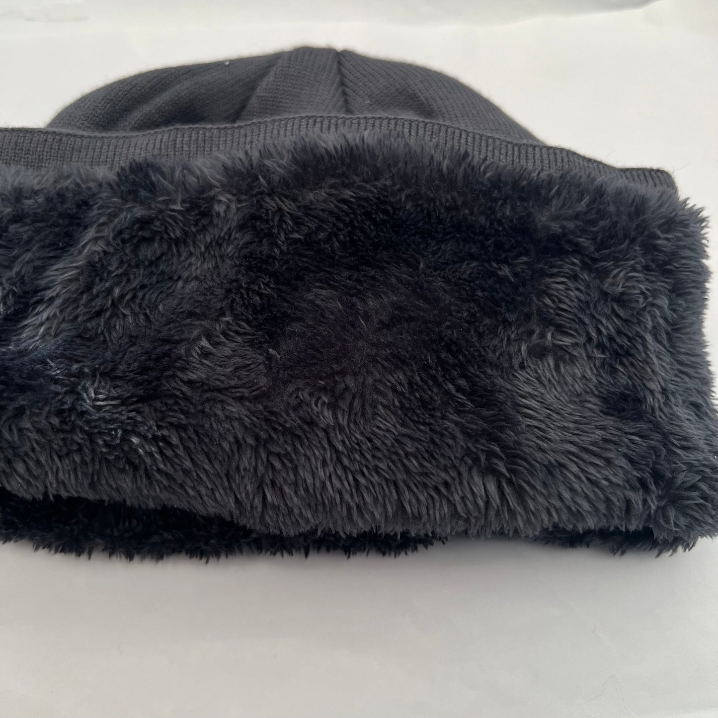 Warm Winter Beanie hat Insulated Thermal lined Comfort hat Star Grey Hat