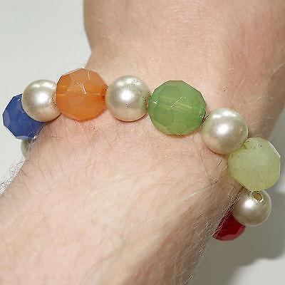 Beads Faux Pearl Bracelet Wristband Bangle Womens Ladies Girls Fashion Jewellery Beads Faux Pearl Bracelet Wristband Bangle Womens Ladies Girls Fashion Jewellery