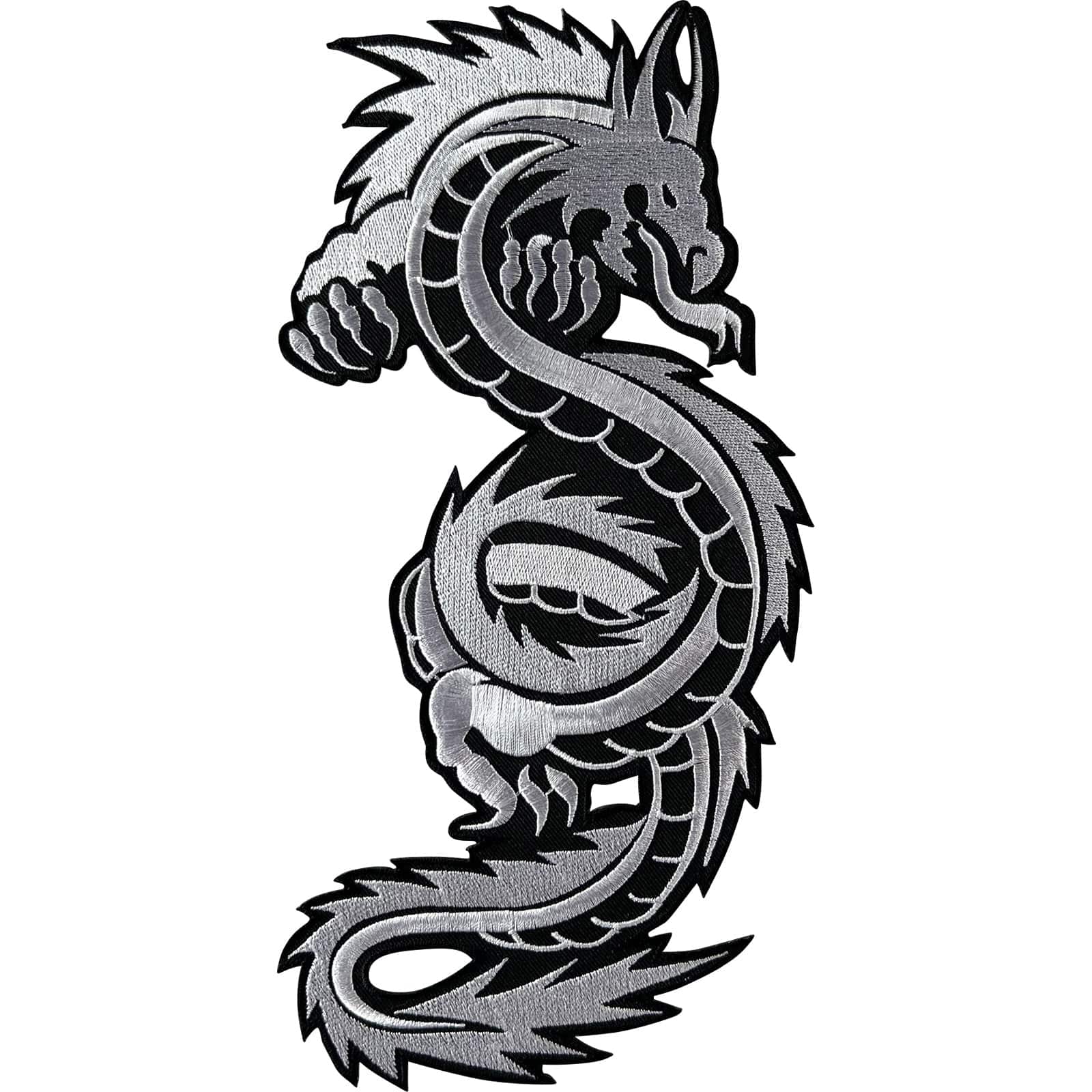 Big Large Chinese Dragon Patch Iron Sew On Embroidery Applique Embroidered Badge