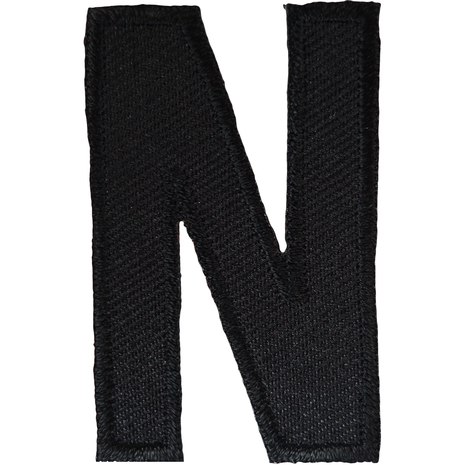 Black Letter Number Iron Sew On Patches Badges Name Letters Numbers Badge Patch