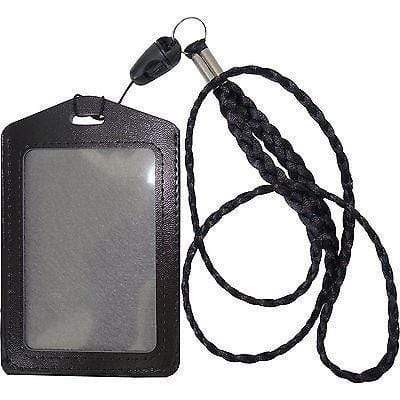 Black Plaited Mobile Phone Neck Strap Lanyard ID Card Badge USB Drive Key Holder Black Plaited Mobile Phone Neck Strap Lanyard ID Card Badge USB Drive Key Holder