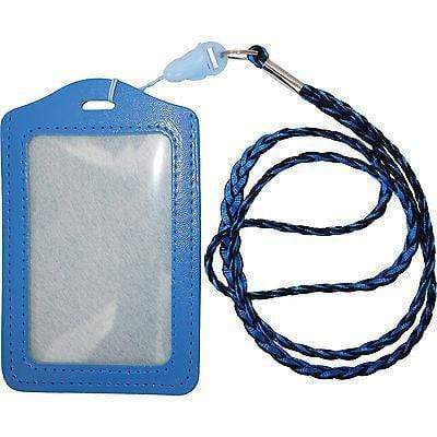 Blue Plaited Mobile Phone Neck Strap Lanyard ID Card Badge USB Drive Key Holder Blue Plaited Mobile Phone Neck Strap Lanyard ID Card Badge USB Drive Key Holder