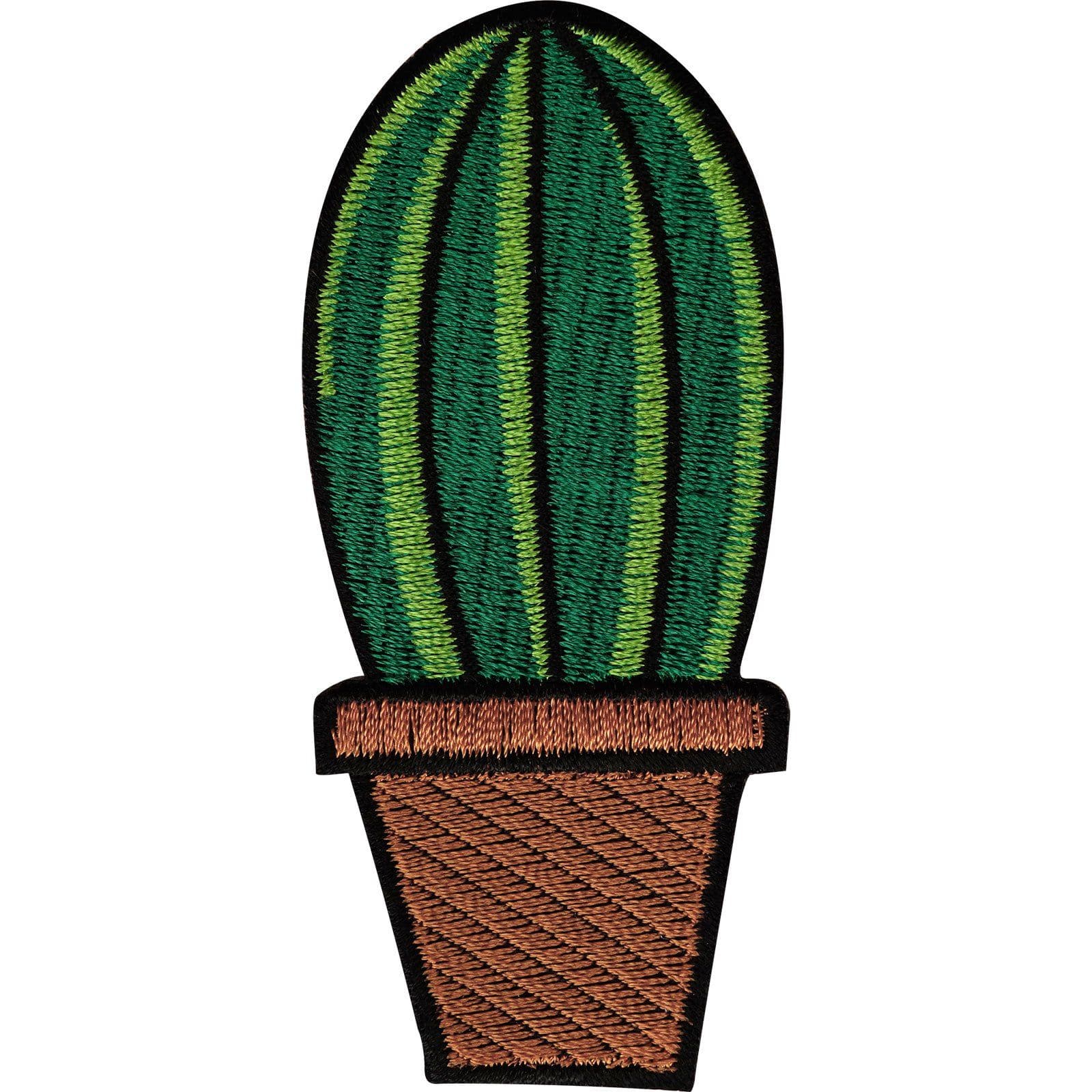 Cactus Patch Iron Sew On Clothes Bag Plant Embroidered Badge Embroidery Applique