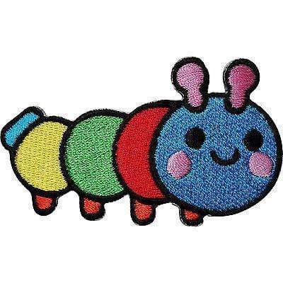 Caterpillar Embroidered Iron / Sew On Patch Bag Jacket T Shirt Badge Transfer