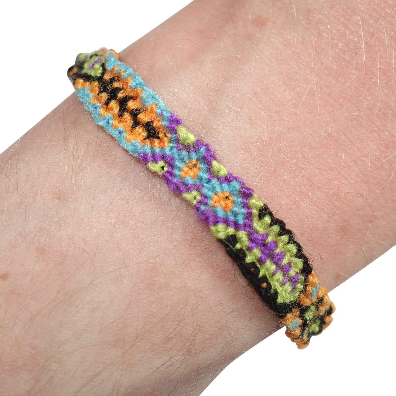 Cotton Friendship Bracelet Wristband Bangle Mens Womens Boys Girls Kid Jewellery