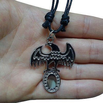 Eagle Pendant Chain Necklace Choker Mens Ladies Boys Girls Jewellery Silver Tone