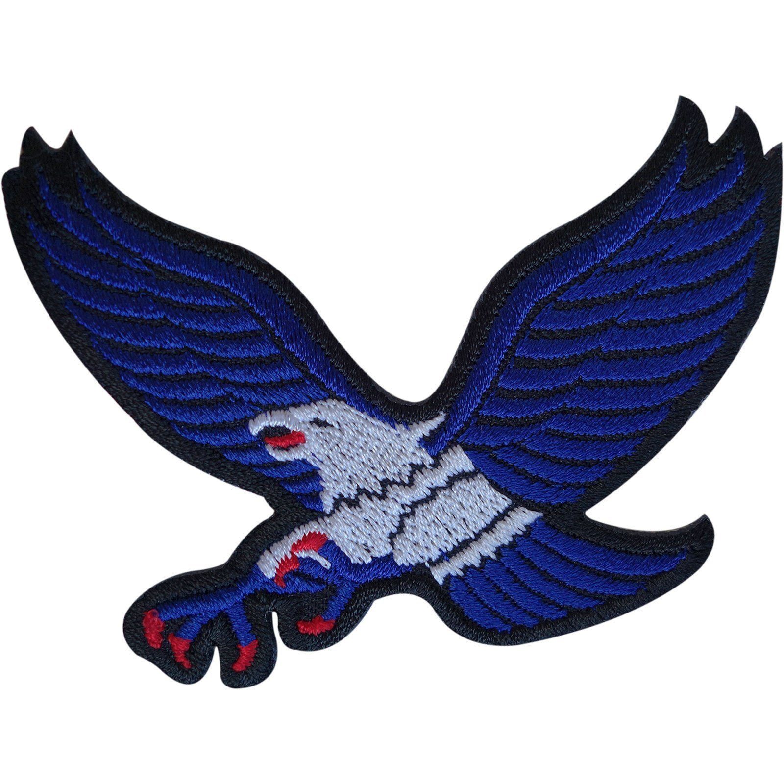 Embroidered Eagle Patch Bird Badge Iron Sew On Clothes Jacket Jeans Ba