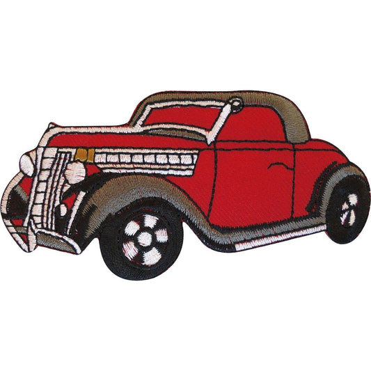 Embroidered Iron On Mafia Gangster Classic Car Patch Sew On Clothing Bag Badge