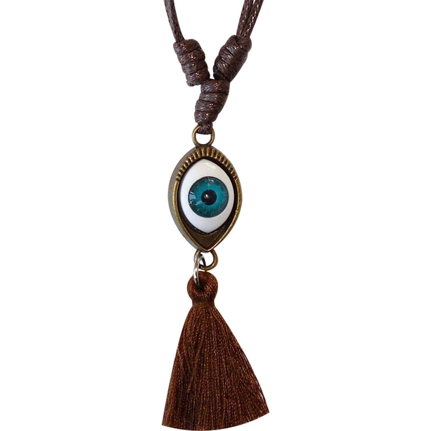 Evil Eye Necklace Pendant Chain Womens Girls Mens Boys Children Ladies Jewellery