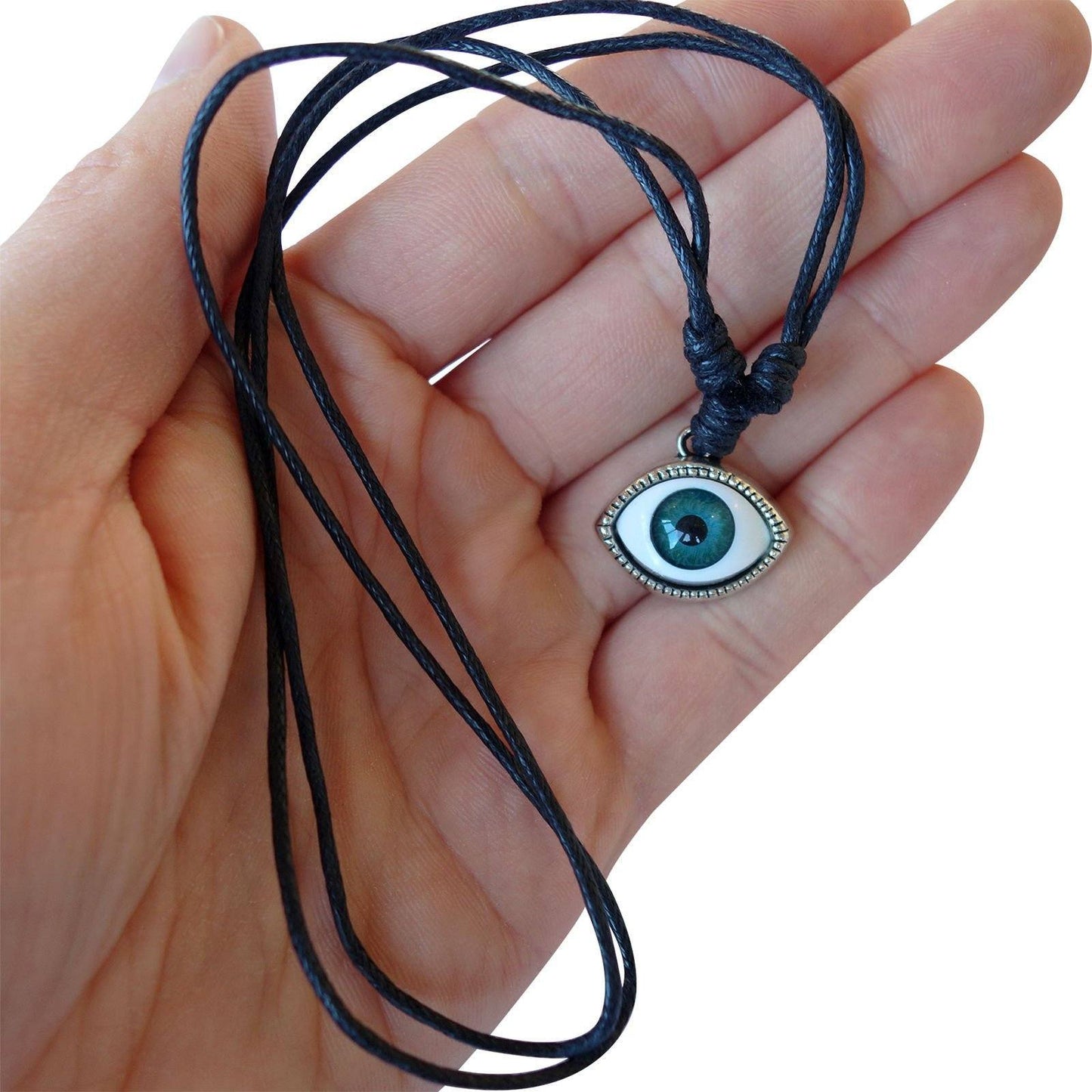 Evil Eye Necklace Pendant Chain Womens Girls Mens Boys Childrens Kids Jewellery