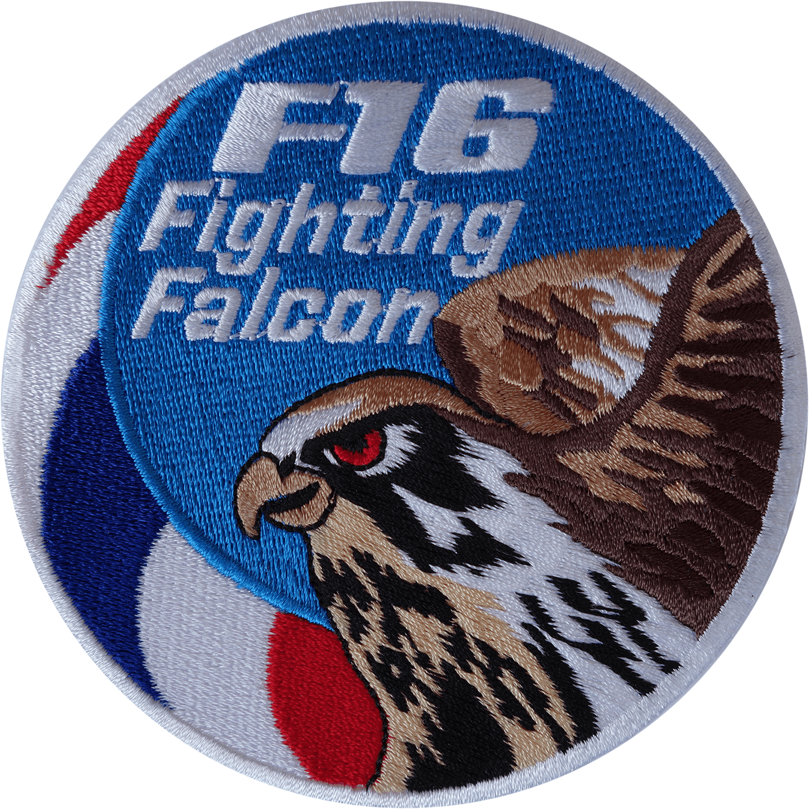F16 Fighting Falcon Iron On Patch Sew United States Air Force Embroide