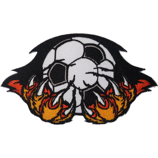 Football Tiger Lion Claws Patch Iron Sew On T Shirt Bag Soccer Embroidered Badge