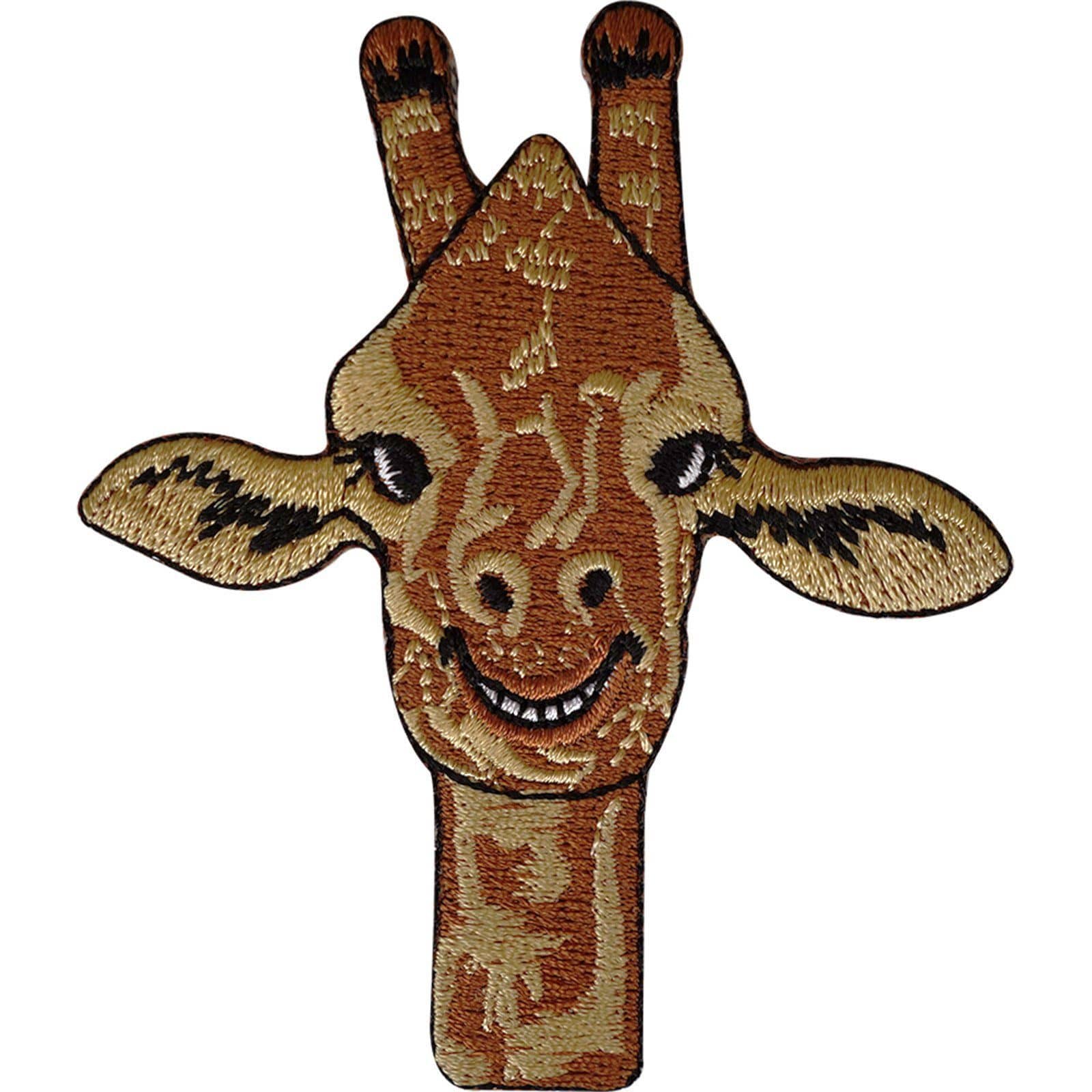 Giraffe Patch Iron Sew On Clothes Embroidered Badge Animal Embroidery