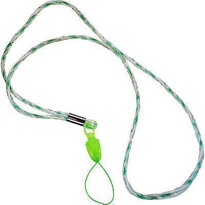 Green Mobile Cell Phone Neck Strap Lanyard ID Card Key USB Stick Holder Keychain Green Mobile Cell Phone Neck Strap Lanyard ID Card Key USB Stick Holder Keychain
