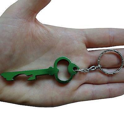 Green Skeleton Key Ring Chain Fob Bottle Opener Keyring Keychain Party Bag Toy Green Skeleton Key Ring Chain Fob Bottle Opener Keyring Keychain Party Bag Toy