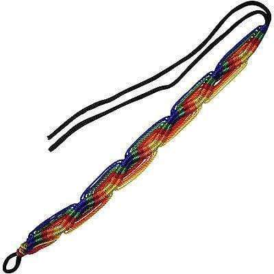 Handmade Cotton Wristband Bracelet Bangle Blue Green Red Orange Yellow Hippie