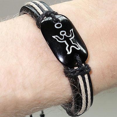 Hemp Cord Charm Surfer Bracelet Wristband Bangle Mens Boys Womens Girls Childs