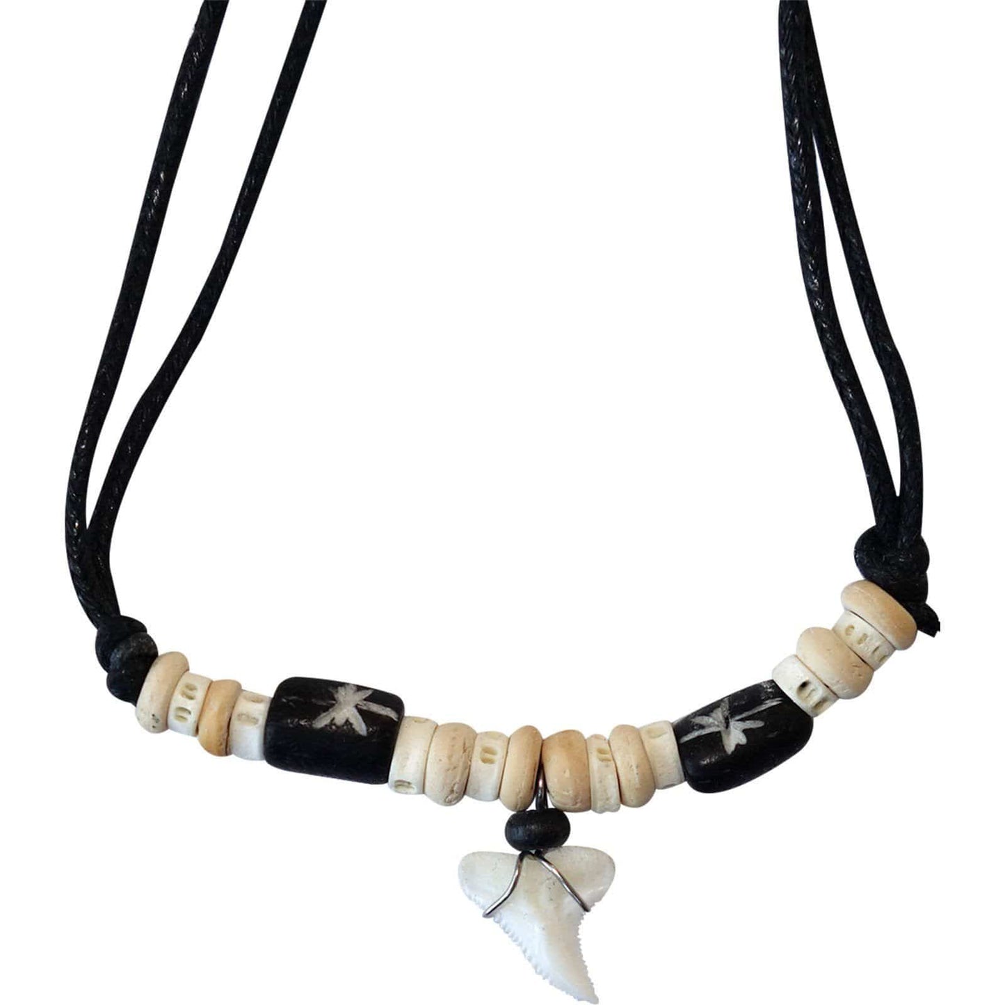 Shark Tooth Necklace Pendant Chain Mens Womens Boys Girls Childrens Jewellery