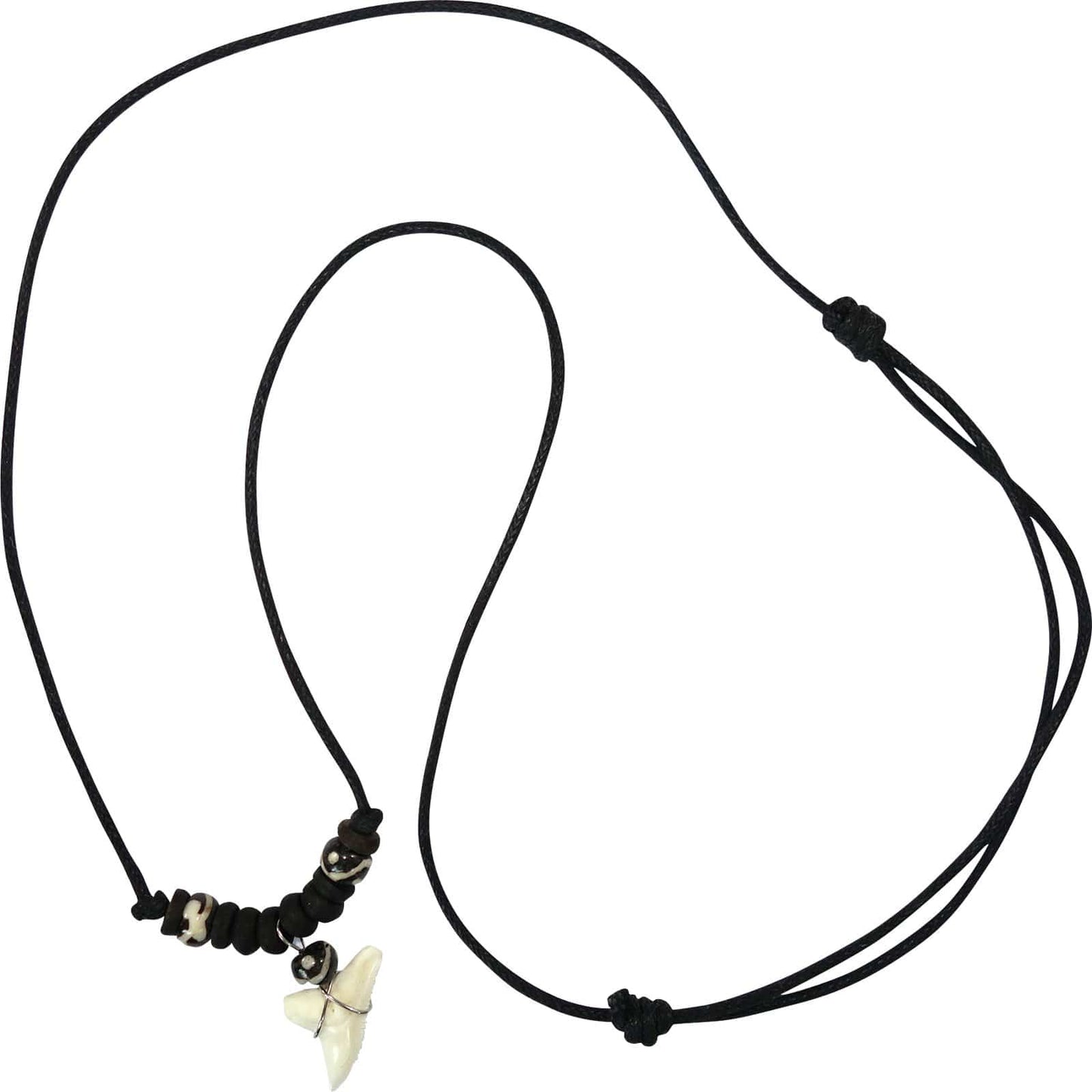 Imitation Resin Shark Tooth Pendant Chain Surfer Necklace Choker Mens Womens Fashion Jewellery