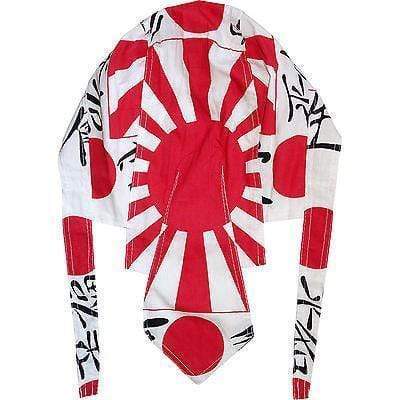 Japan Rising Sun Flag Biker Zandana Head Bandana Doo Dew Do Du Rag Durag Hat Cap
