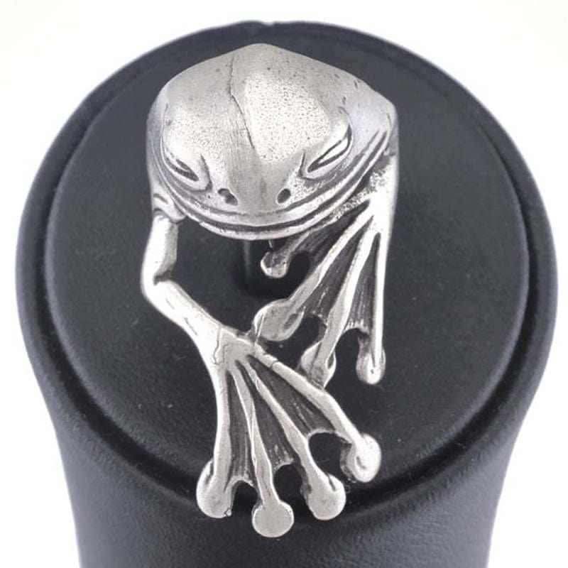 Large Frog Resizable Ring