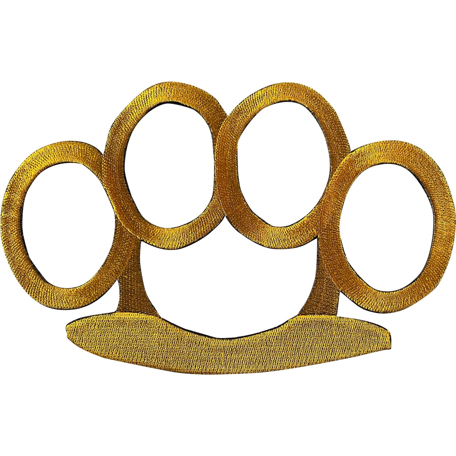 Large Knuckle Duster Iron Or Sew On Embroidered Patch Embroidery Badge Applique