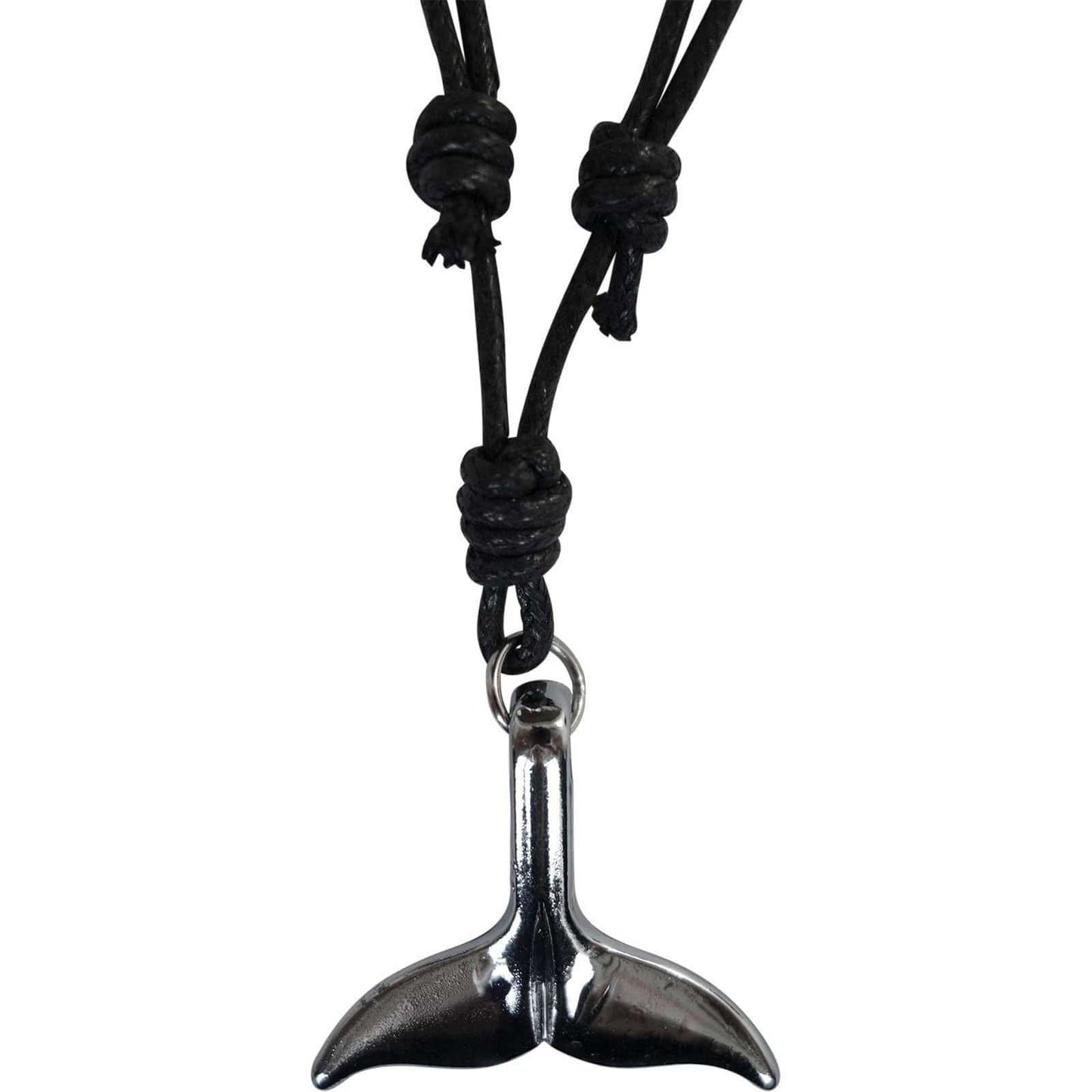 Metal Dolphin Whale Mermaid Tail Pendant Chain Necklace Mens Womens Girls Boys