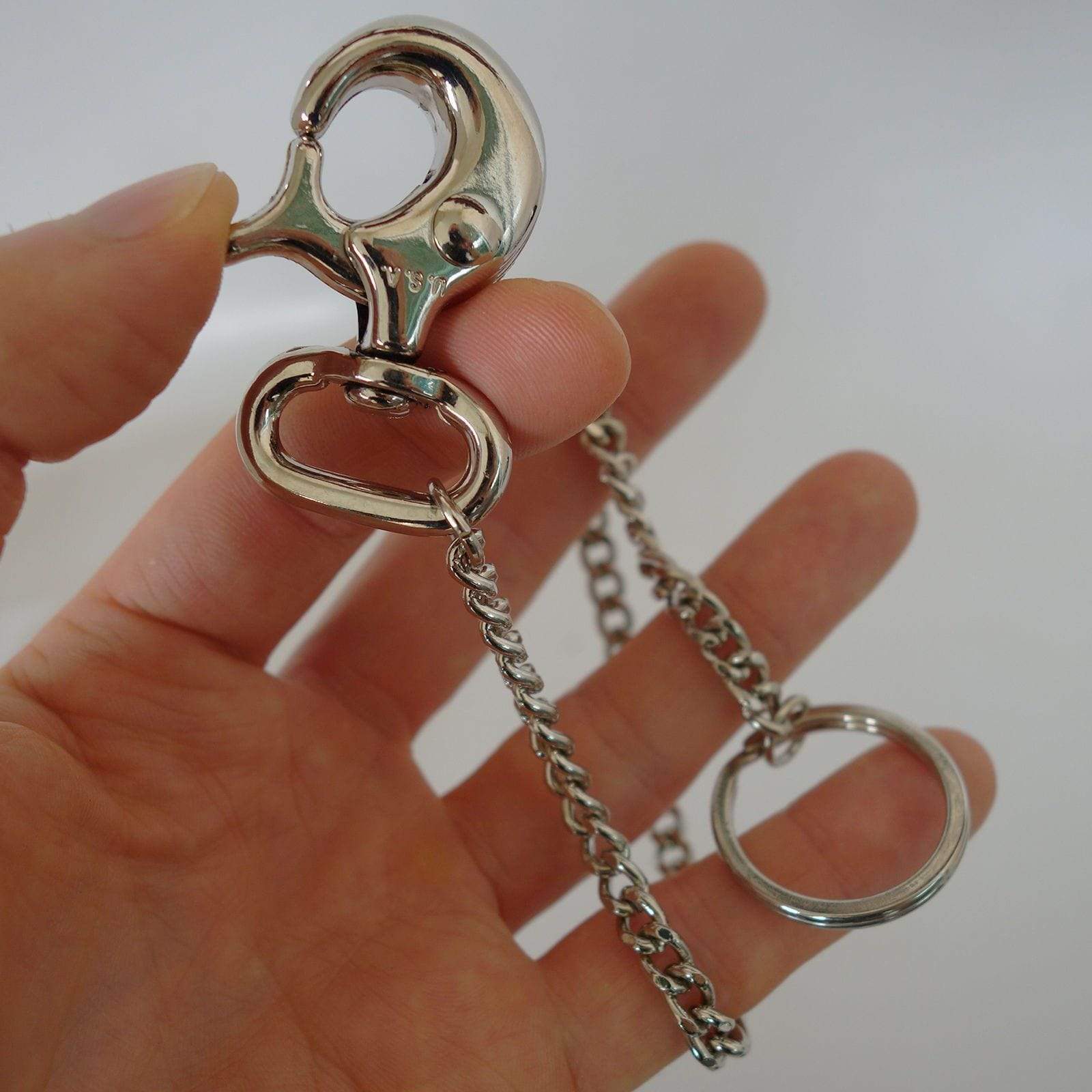 Metal Hipster Chain Keychain Keyring Biker Motorbike Security Wallet Belt Clip Metal Hipster Chain Keychain Keyring Biker Motorbike Security Wallet Belt Clip