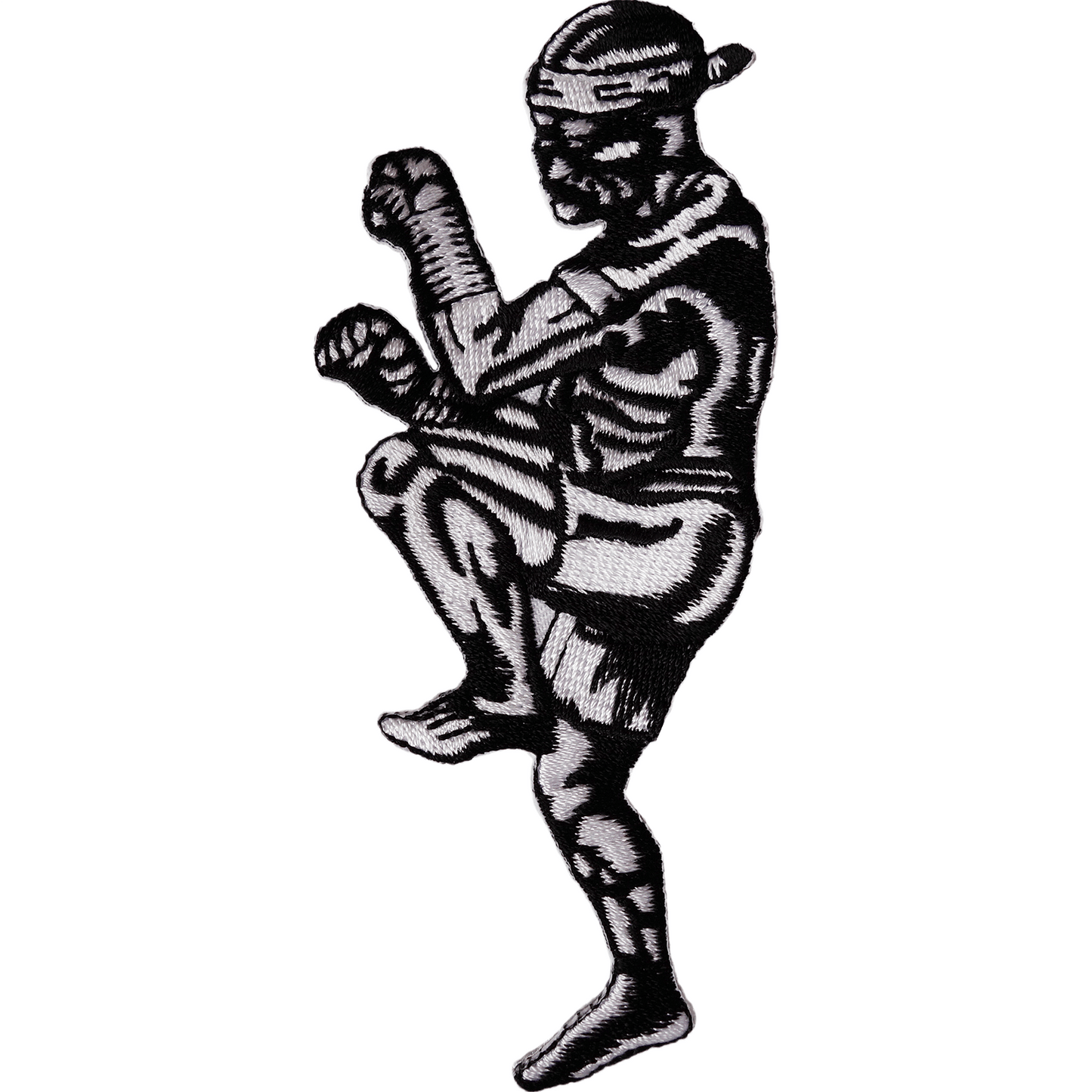 Muay Thai Boxing Iron On Patch Sew On Clothes Bag Embroidery Embroidered Badge