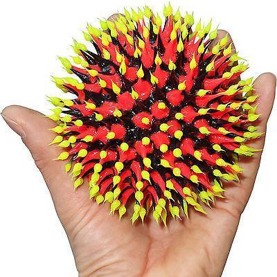 Neon Rubber Silicone Bouncy Ball Stress Relief Office Garden Toy Mini Football